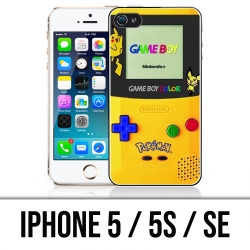 Coque iPhone 5 / 5S / SE - Game Boy Color Pikachu Jaune Pokémon