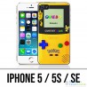 Coque iPhone 5 / 5S / SE - Game Boy Color Pikachu Jaune Pokémon