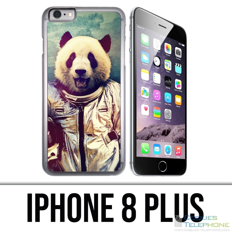 IPhone 8 Plus Hülle - Tierastronauten-Panda