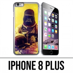 Coque iPhone 8 PLUS - Animal Astronaute Singe