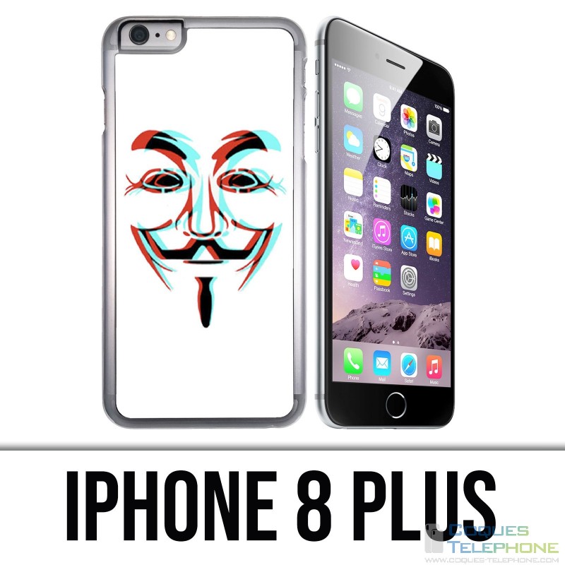 Custodia per iPhone 8 Plus - Anonimo