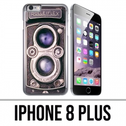 Custodia per iPhone 8 Plus - Fotocamera vintage nera