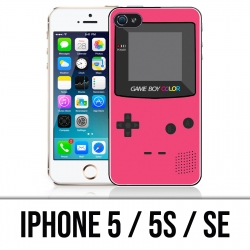 Custodia per iPhone 5 / 5S / SE - Game Boy Colore rosa