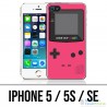 Custodia per iPhone 5 / 5S / SE - Game Boy Colore rosa