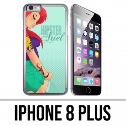 Custodia per iPhone 8 Plus - Ariel Hipster Mermaid