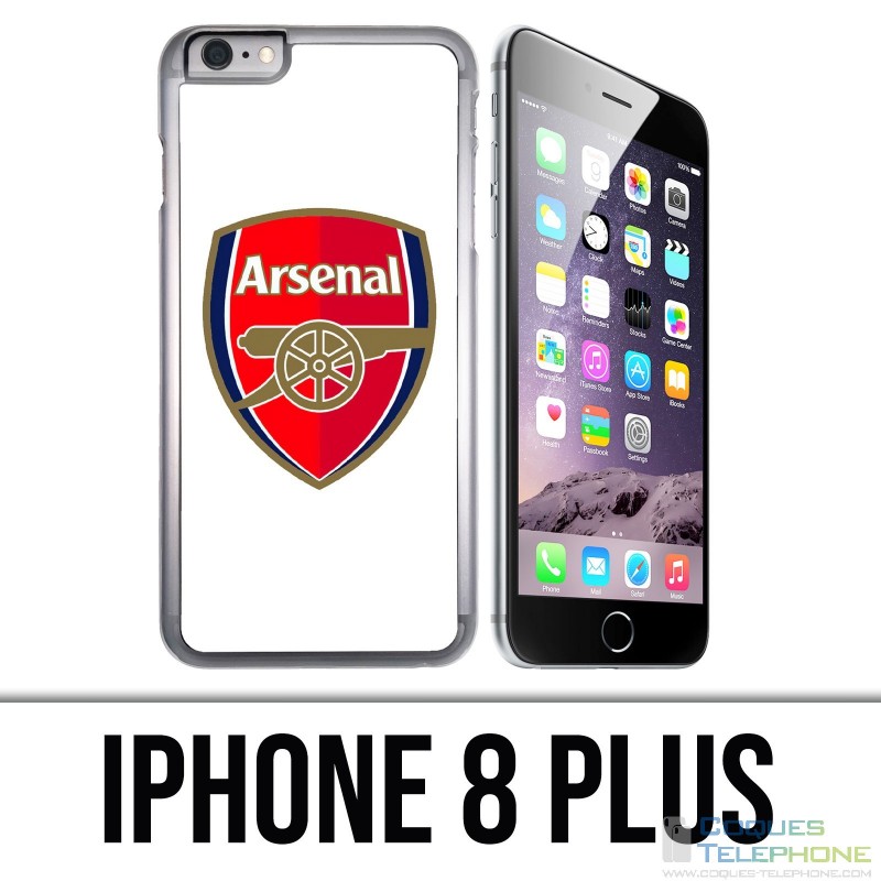 Custodia per iPhone 8 Plus - Logo Arsenal