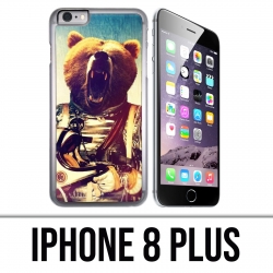 Coque iPhone 8 PLUS - Astronaute Ours