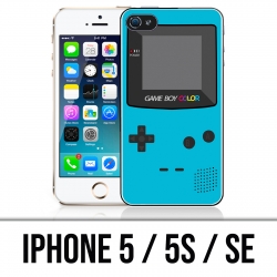 Custodia per iPhone 5 / 5S / SE - Game Boy Color Turchese