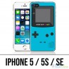 IPhone 5 / 5S / SE Hülle - Game Boy Farbe Türkis