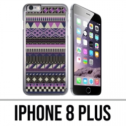 Funda para iPhone 8 Plus - Azteque Purple