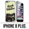 Coque iPhone 8 PLUS - Back To The Future Delorean