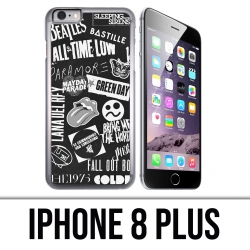 Custodia per iPhone 8 Plus - Distintivo rock