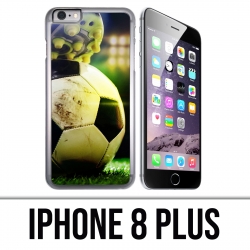 Coque iPhone 8 PLUS - Ballon Football Pied