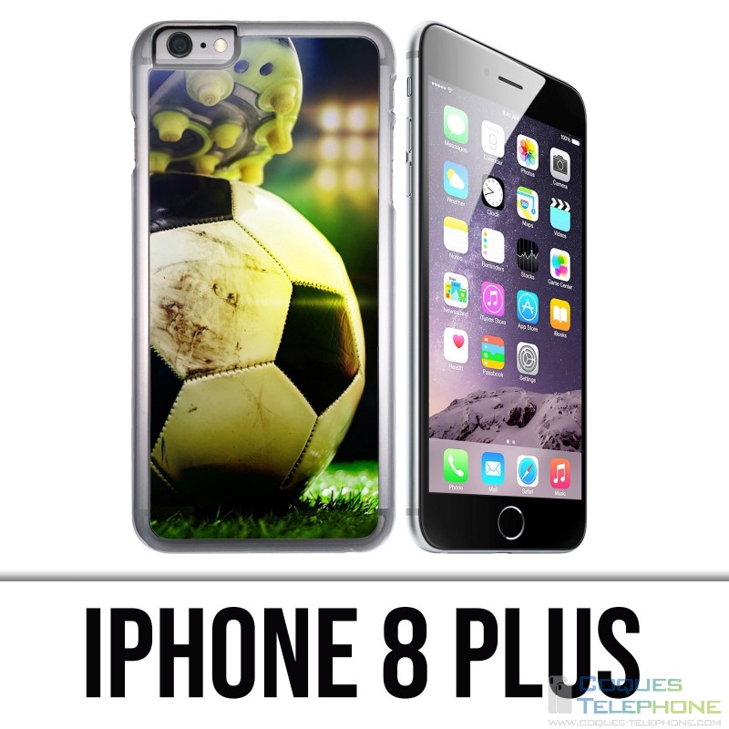 Custodia per iPhone 8 Plus - Piedino per pallone da calcio