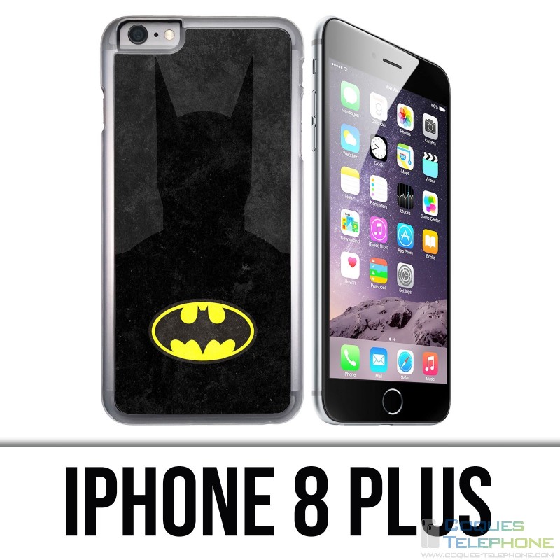 Custodia per iPhone 8 Plus - Batman Art Design