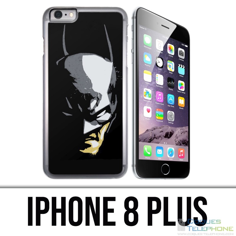 IPhone 8 Plus case - Batman Paint Face