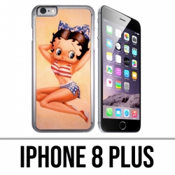 Custodia per iPhone 8 Plus - Vintage Betty Boop