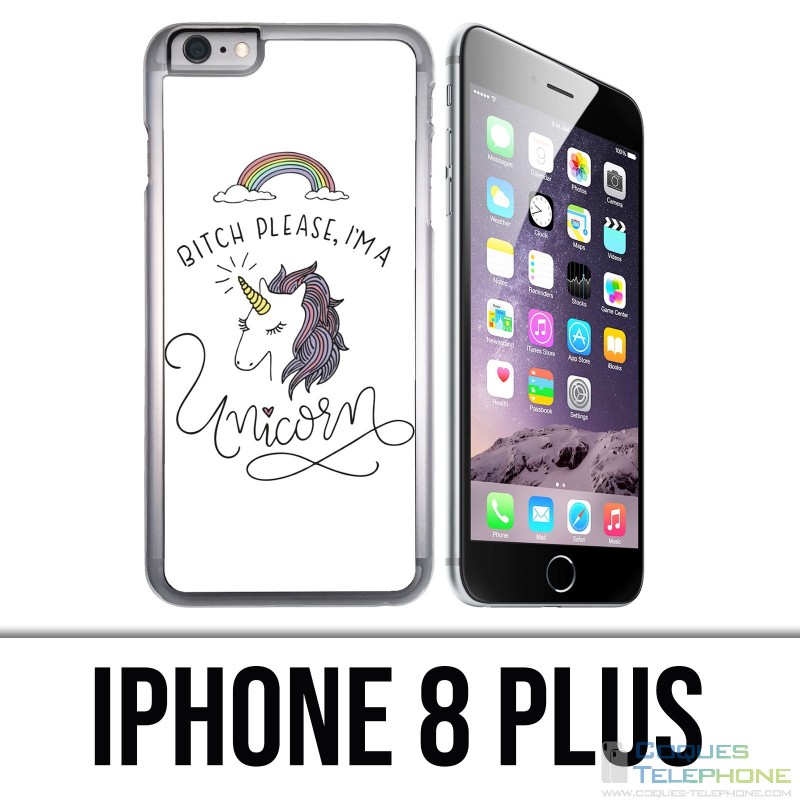IPhone 8 Plus Case - Bitch Please Unicorn Unicorn