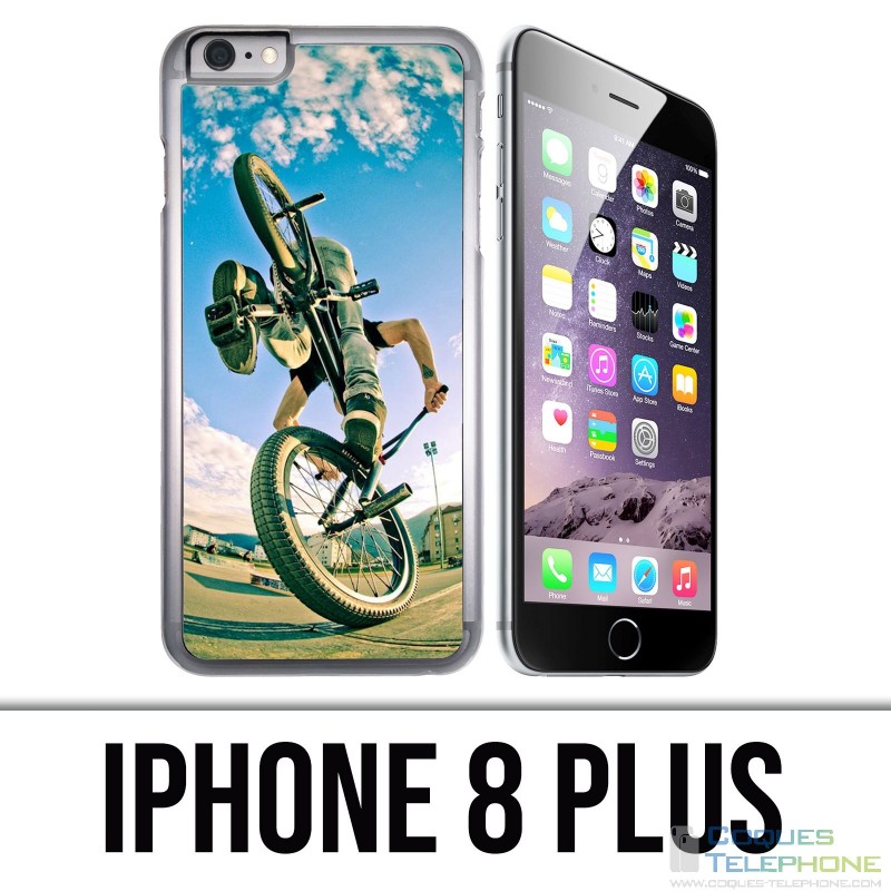 Coque iPhone 8 PLUS - Bmx Stoppie