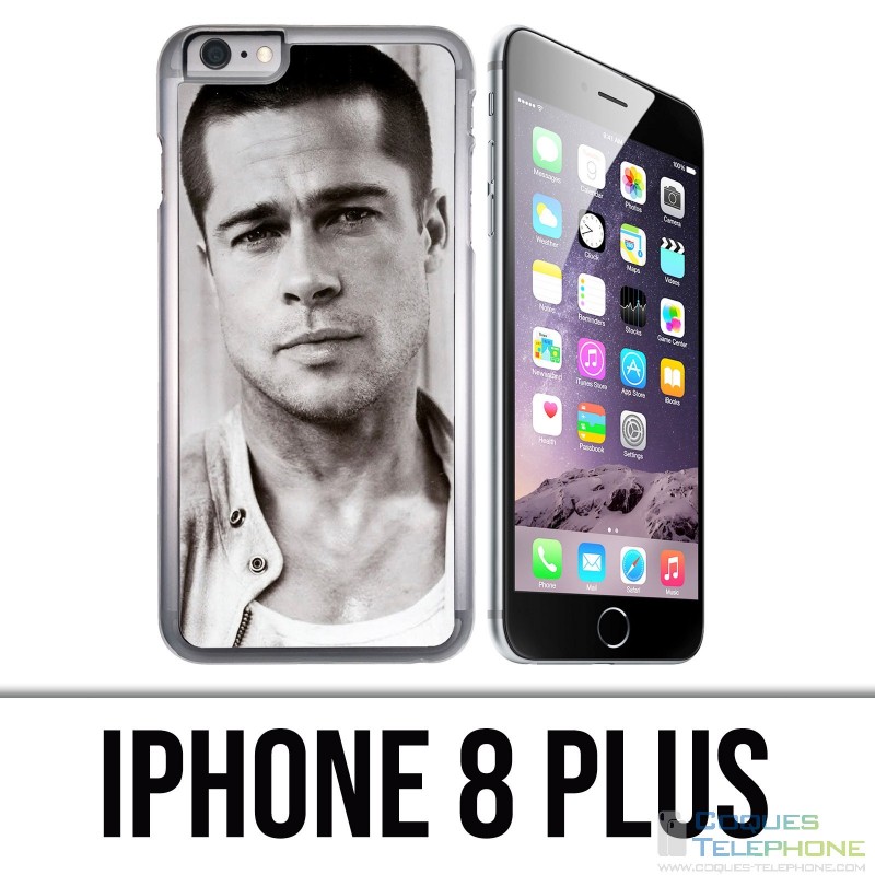 Funda iPhone 8 Plus - Brad Pitt