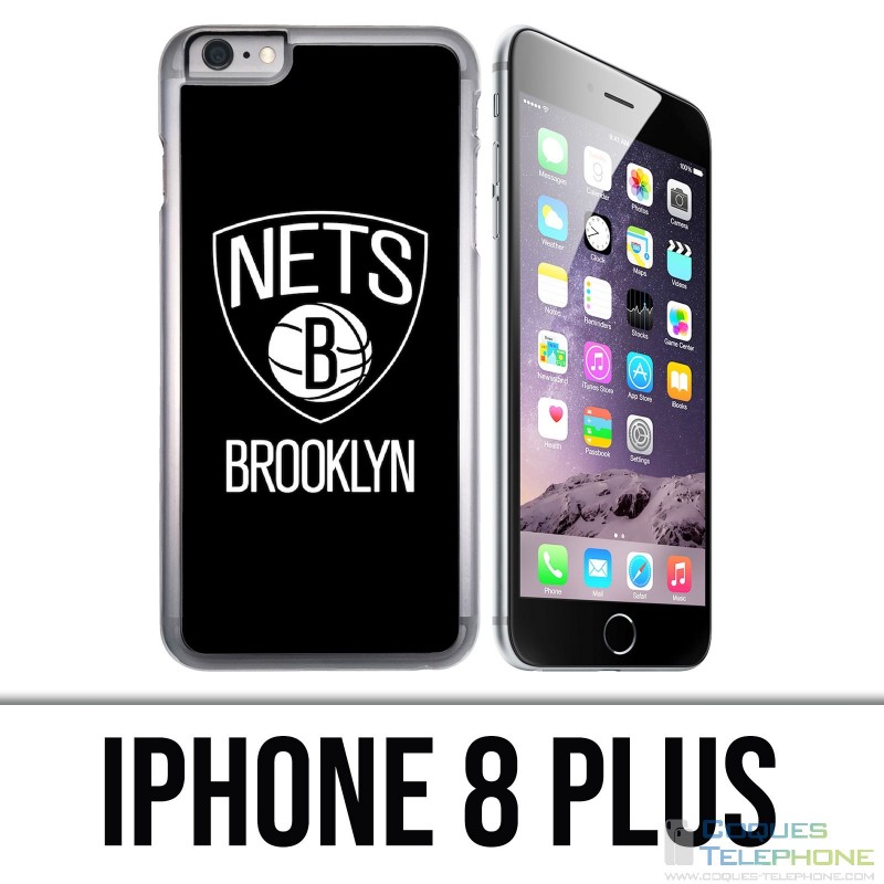 Coque iPhone 8 Plus - Brooklin Nets