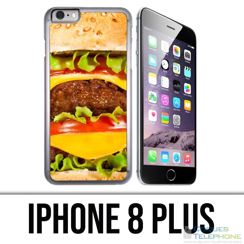 Funda iPhone 8 Plus - Hamburguesa