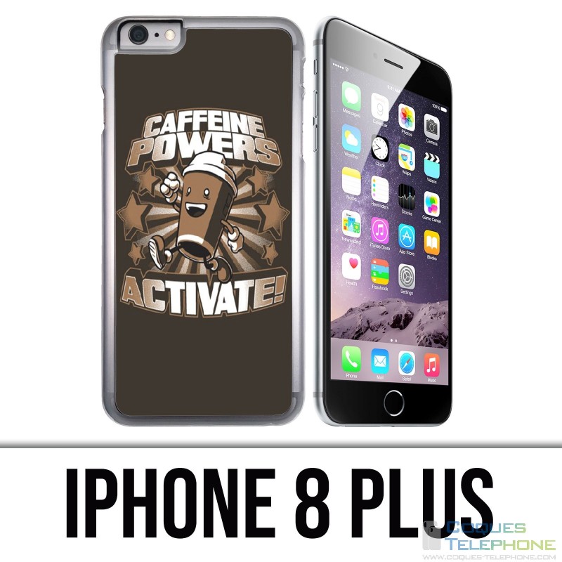 Custodia per iPhone 8 Plus - Cafeine Power