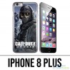 Custodia per iPhone 8 Plus - Logo Call Of Duty Ghosts