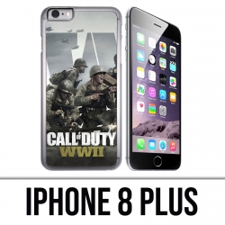 Custodia per iPhone 8 Plus - Personaggi Call Of Duty Ww2