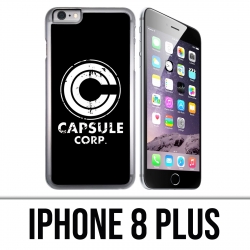 Coque iPhone 8 PLUS - Capsule Corp Dragon Ball