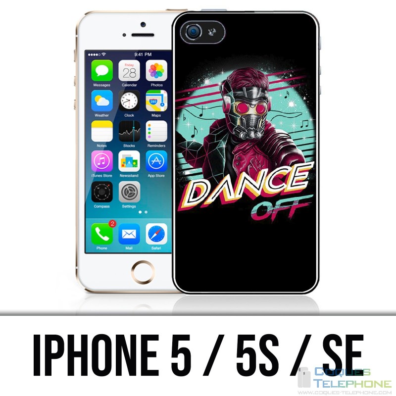 Funda iPhone 5 / 5S / SE - Guardians Galaxie Star Lord Dance