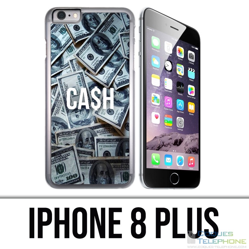 Coque iPhone 8 Plus - Cash Dollars