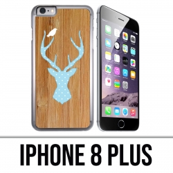 Custodia per iPhone 8 Plus - Cervo di legno