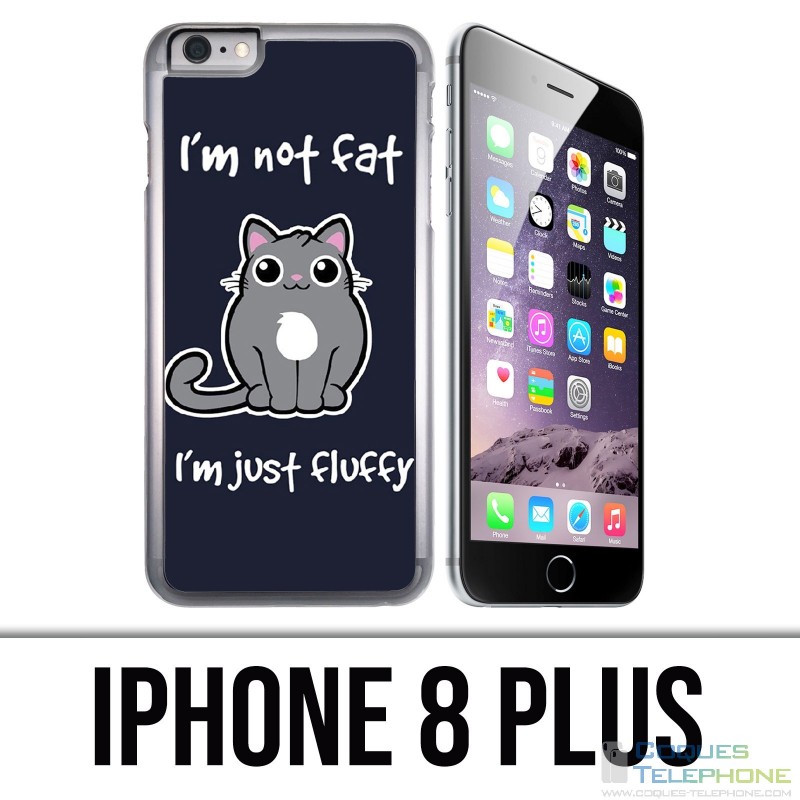 IPhone 8 Plus Case - Cat Not Fat Just Fluffy