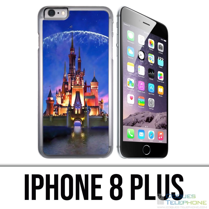 Coque iPhone 8 PLUS - Chateau Disneyland