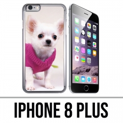 Coque iPhone 8 PLUS - Chien Chihuahua