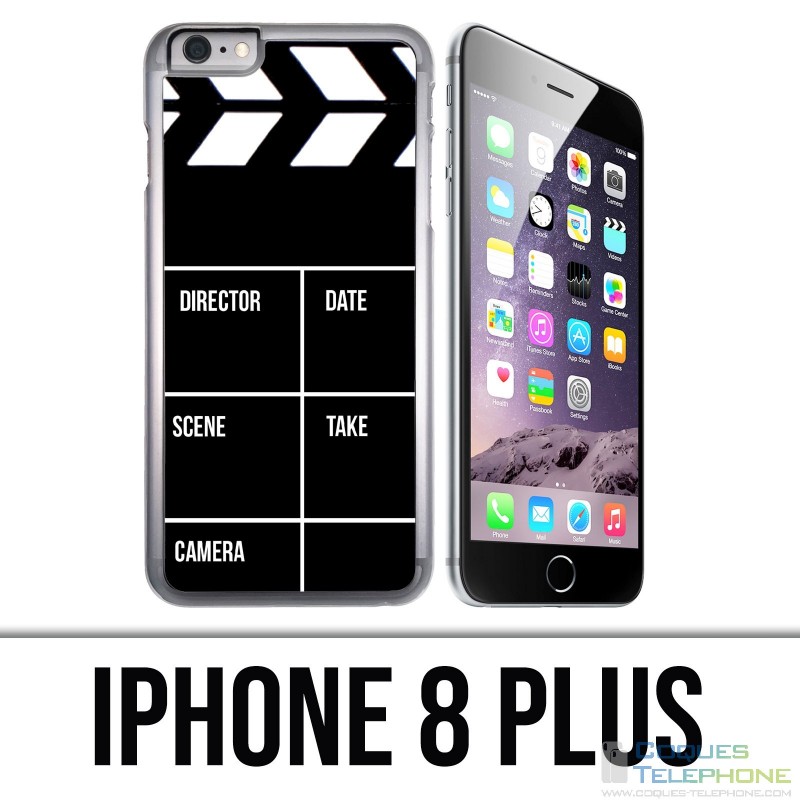 Coque iPhone 8 Plus - Clap Cinéma