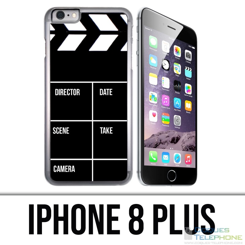 Coque iPhone 8 Plus - Clap Cinéma