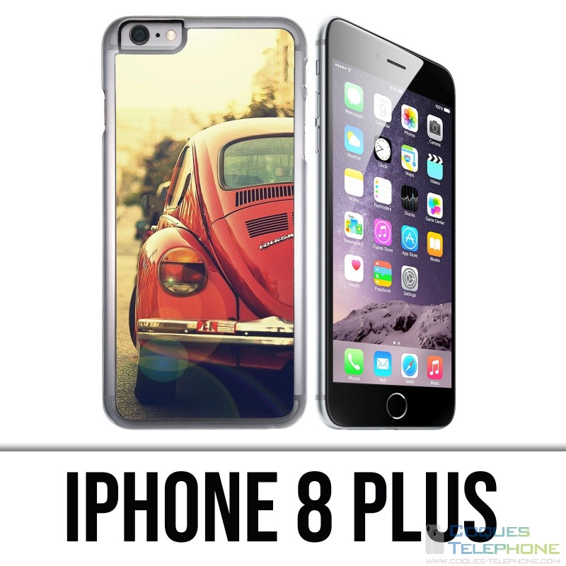 Funda iPhone 8 Plus - Vintage Ladybug