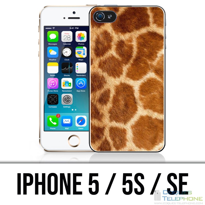 Coque iPhone 5 / 5S / SE - Girafe