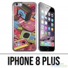 IPhone 8 Plus Case - Vintage Retro Consoles