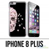 Coque iPhone 8 Plus - Crane Fleurs 2