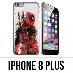 Custodia per iPhone 8 Plus - Deadpool Paintart