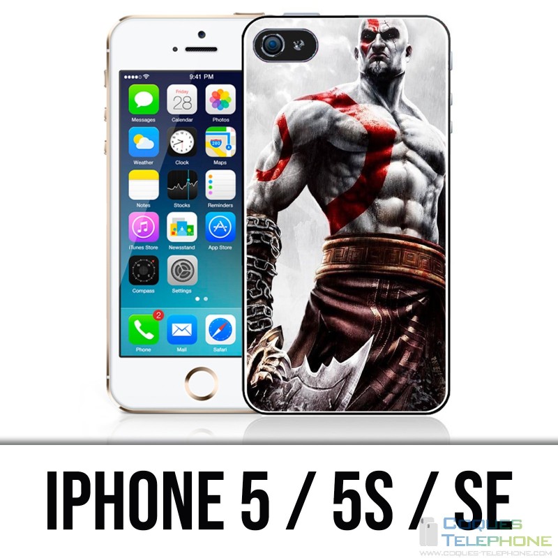IPhone 5 / 5S / SE case - God Of War 3