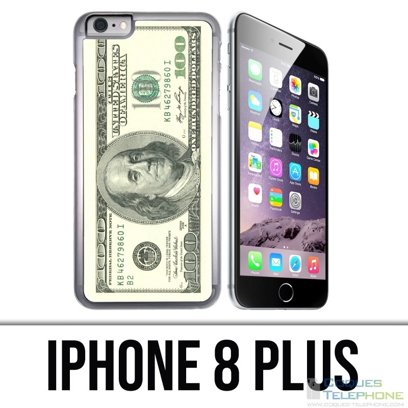 Coque iPhone 8 PLUS - Dollars Mickey