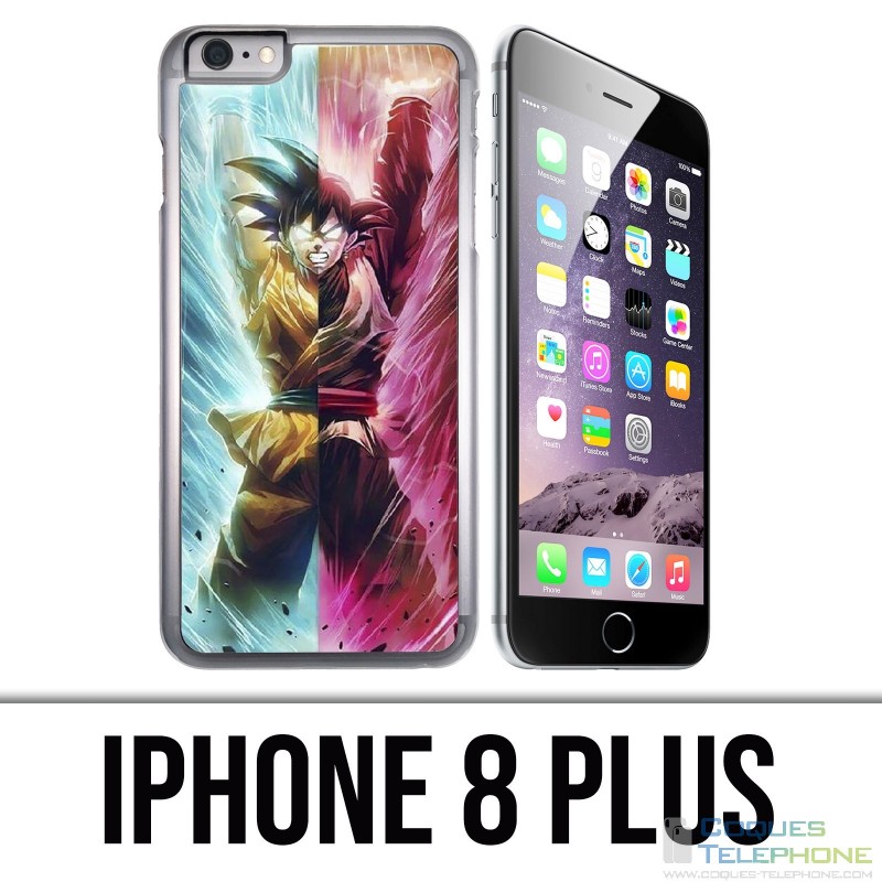 IPhone 8 Plus Case - Dragon Ball Black Goku Cartoon