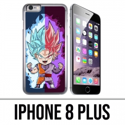 Coque iPhone 8 PLUS - Dragon Ball Black Goku