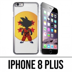 Coque iPhone 8 PLUS - Dragon Ball Goku Boule