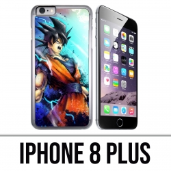 Custodia per iPhone 8 Plus - Dragon Ball Goku Color