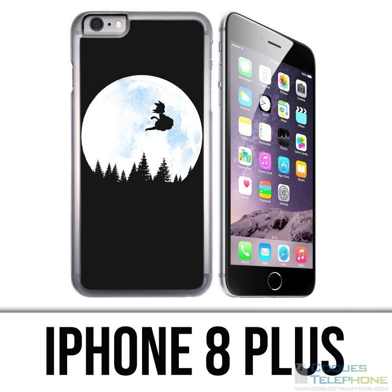 Coque iPhone 8 PLUS - Dragon Ball Goku Nuages